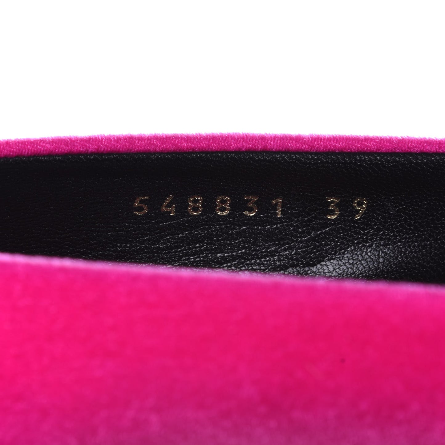 Velvet De Soie Pumps 39 Rose Fuchsia