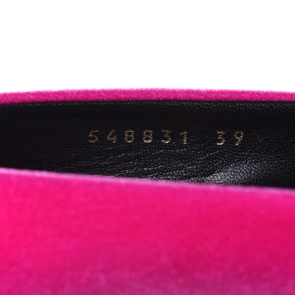 Balenciaga Velvet De Soie Pumps 39 Rose Fuchsia 10 of 11