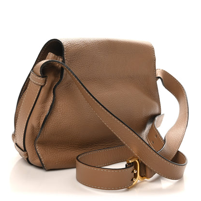 Chloe Calfskin Medium Marcie Round Crossbody Bag Nut 3 of 11