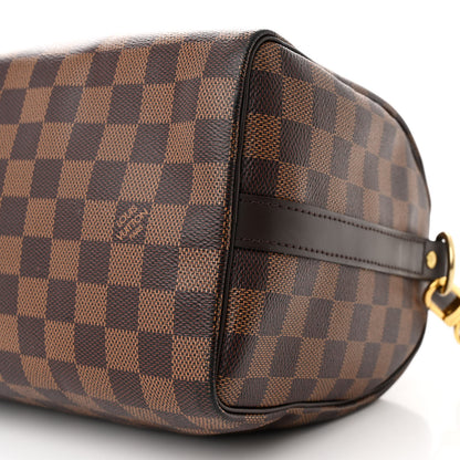 Louis Vuitton Damier Ebene Speedy Bandouliere 25 9 of 9
