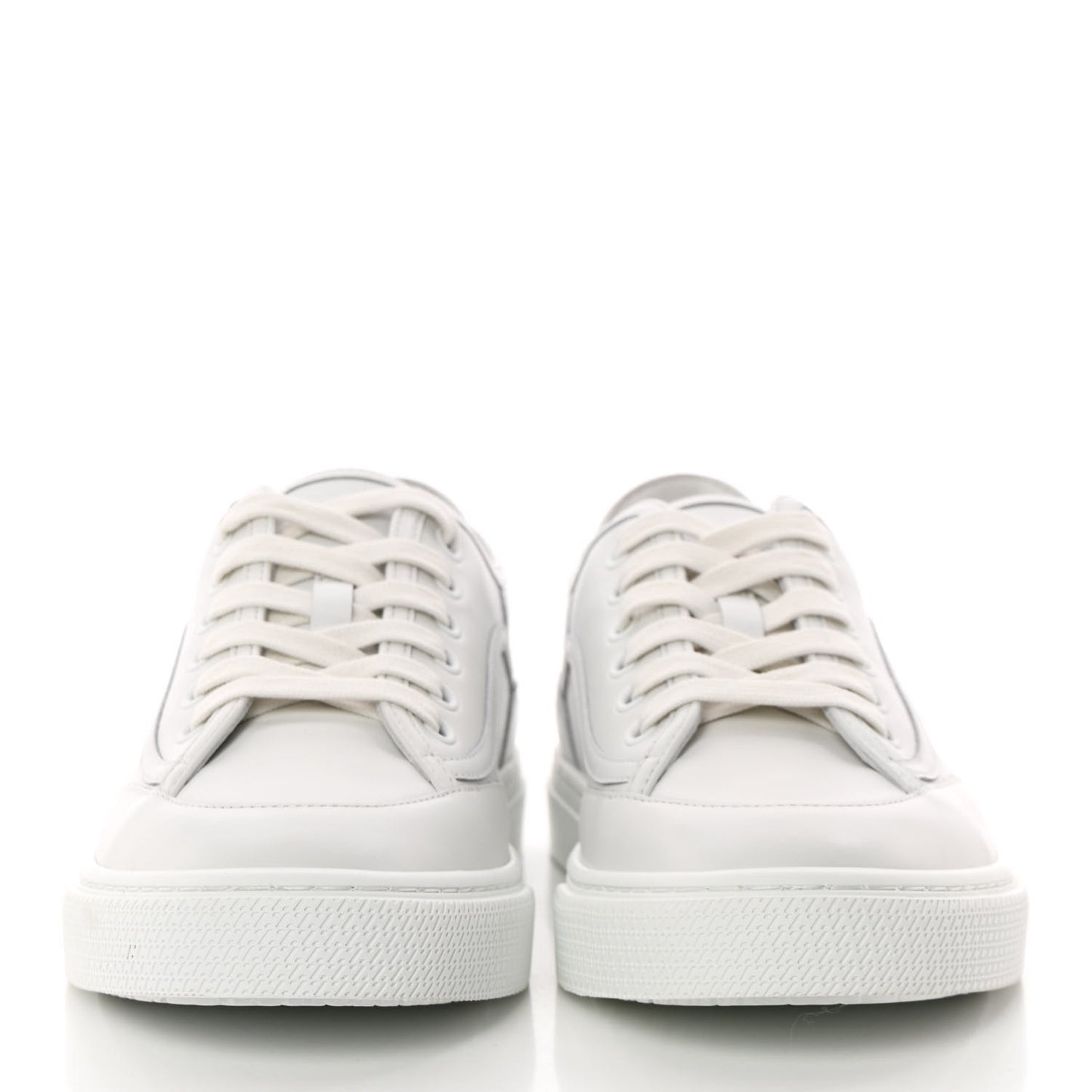 Calfskin Womens Get Sneakers 38.5 White