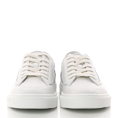 Hermes Calfskin Womens Get Sneakers 38.5 White 2 of 10