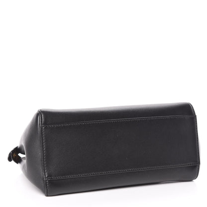 Fendi Nappa Mini Peekaboo Iconic Satchel Black 4 of 18