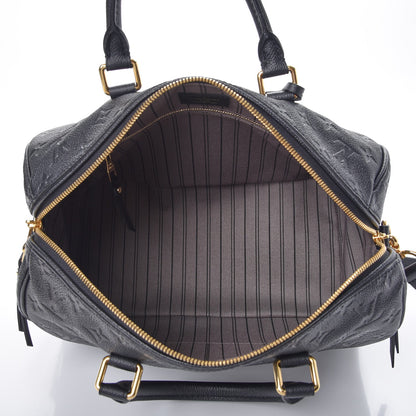 Louis Vuitton Empreinte Speedy Bandouliere 30 Black 6 of 11