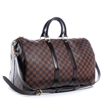 Louis Vuitton Damier Ebene Keepall Bandouliere 45 3 of 7