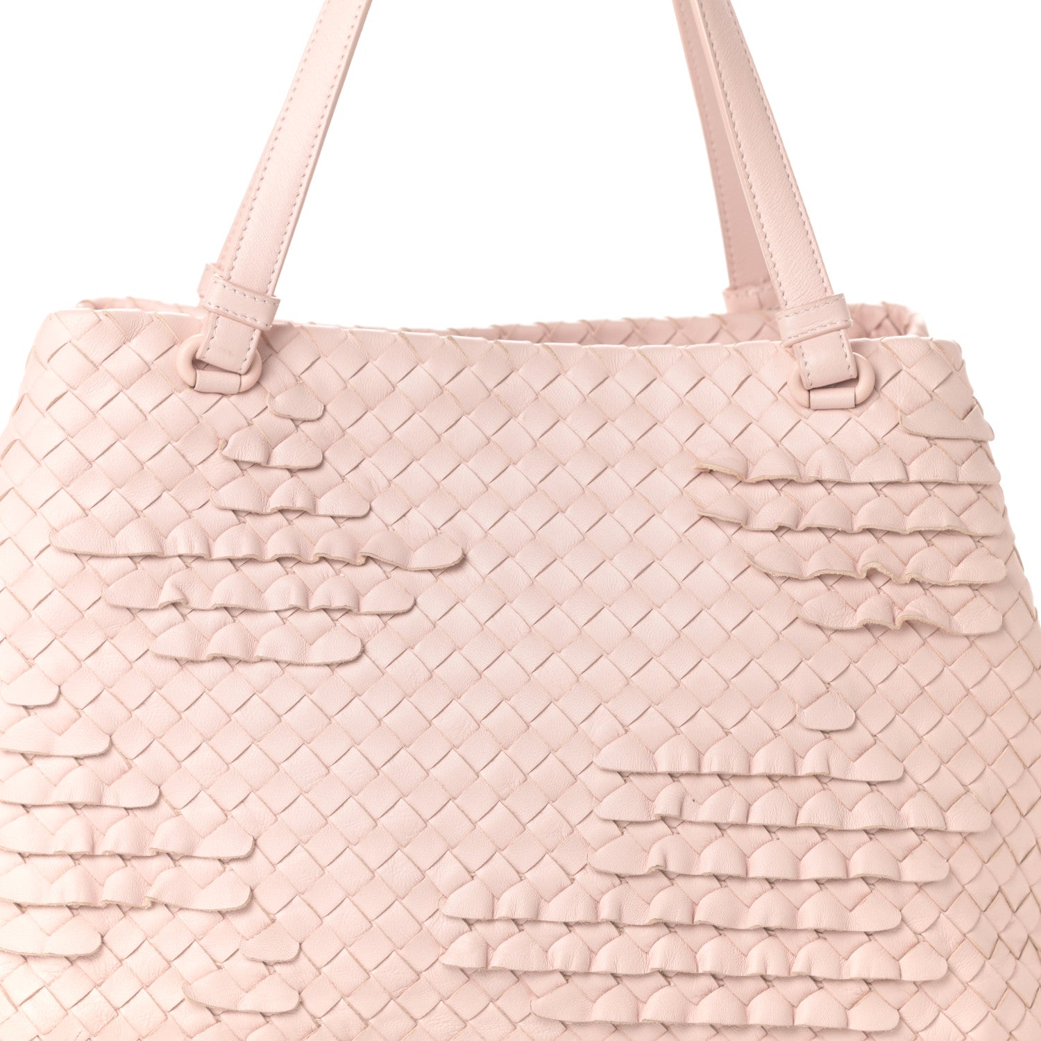 Bottega Veneta Nappa Intrecciato Tote Bag Petal Pink 7 of 9