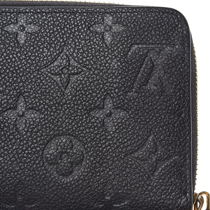 Louis Vuitton Empreinte Zippy Wallet Black 8 of 11
