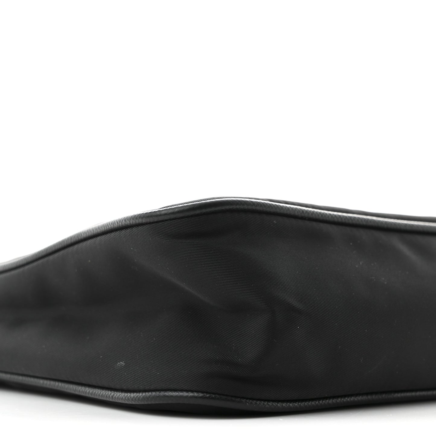 Tessuto Nylon Saffiano Mini Re-Edition 2005 Bag Black