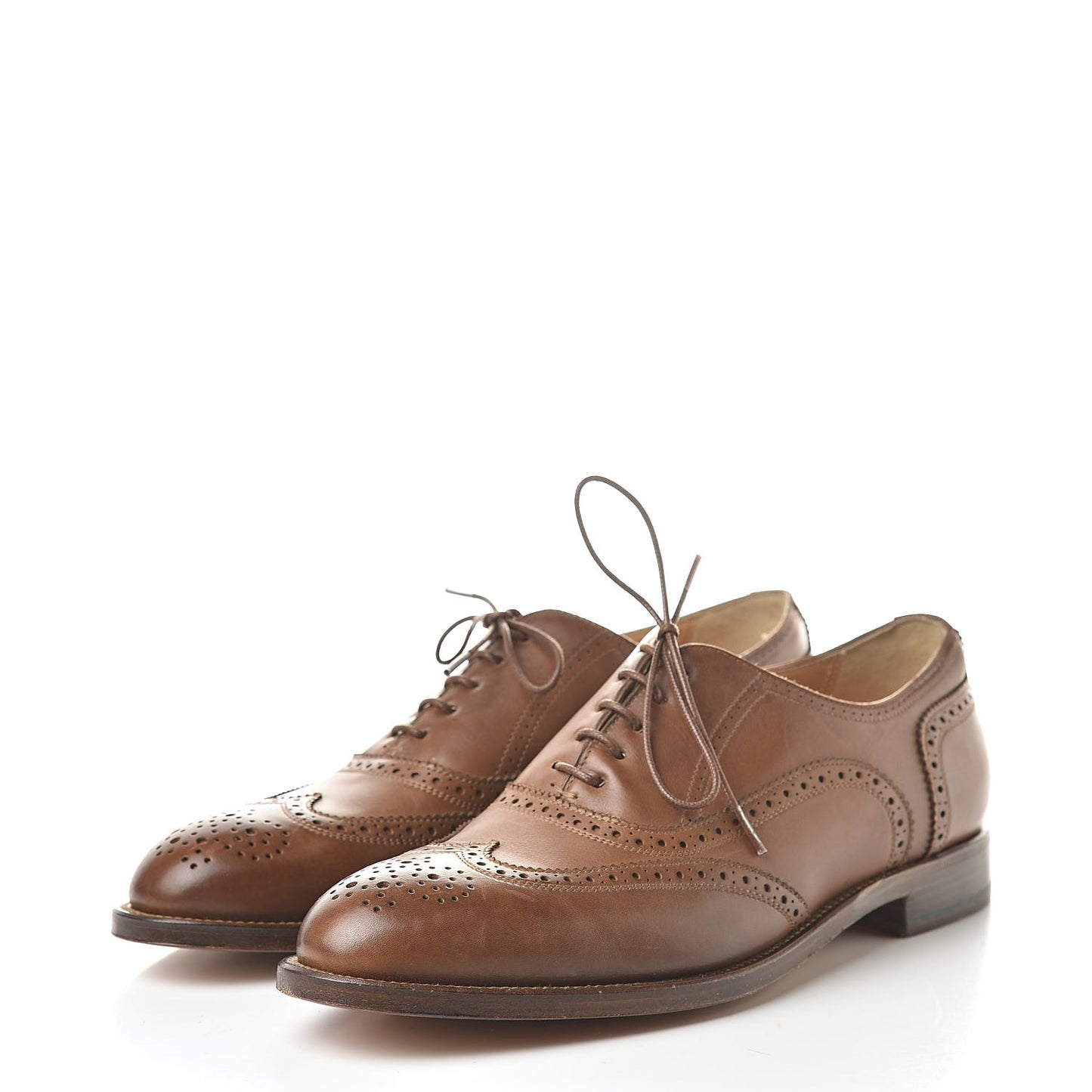 Calfskin Womens Brogues Oxfords 39