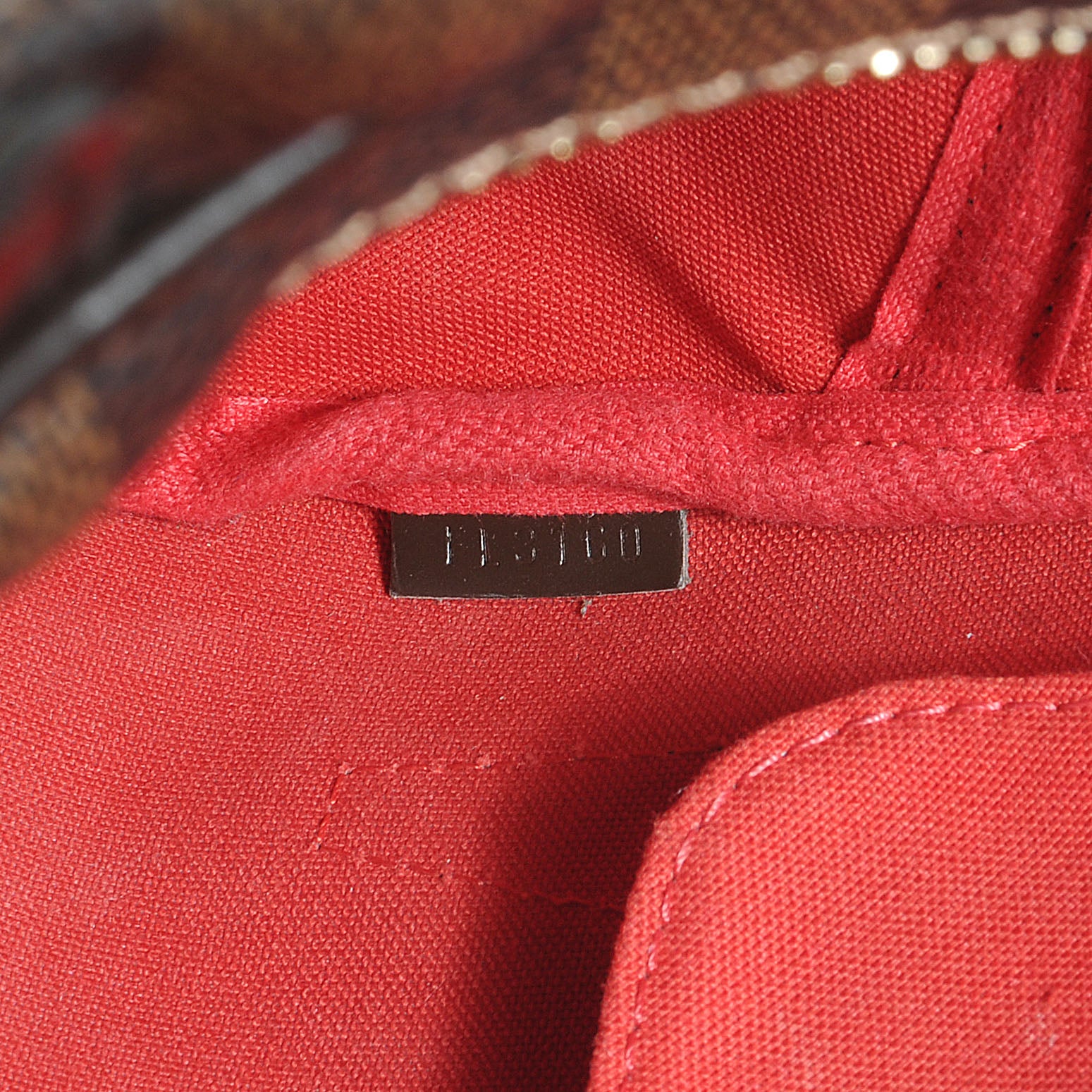 Louis Vuitton Damier Ebene Rivington PM 8 of 9