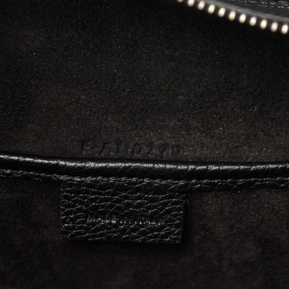 Celine Drummed Calfskin Nano Luggage Black 7 of 12