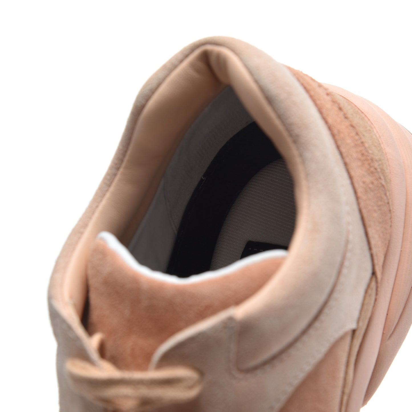 Nylon Lambskin Suede Calfskin CC Sneakers 39 Pink