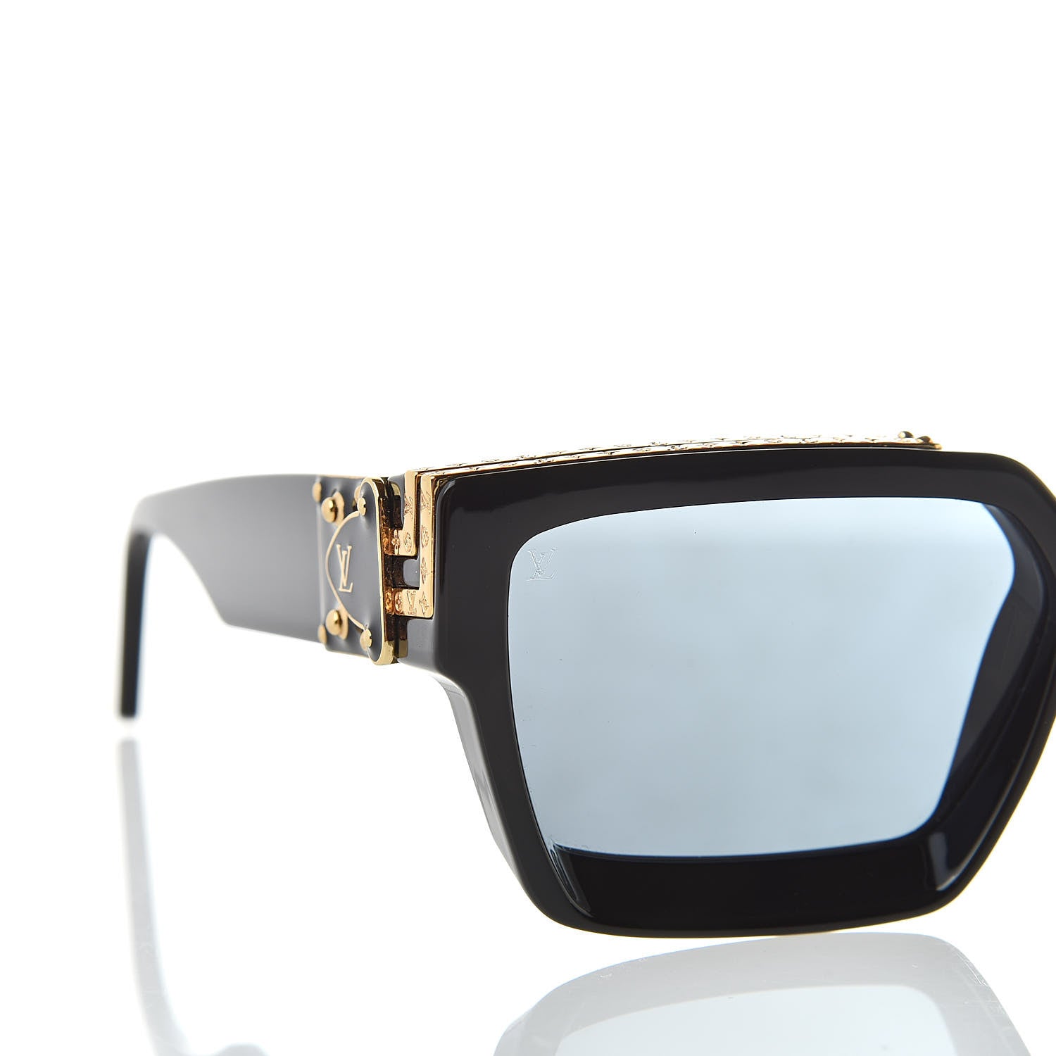 Louis Vuitton Acetate 1.1 Millionaires Sunglasses Z1165W Black 7 of 8