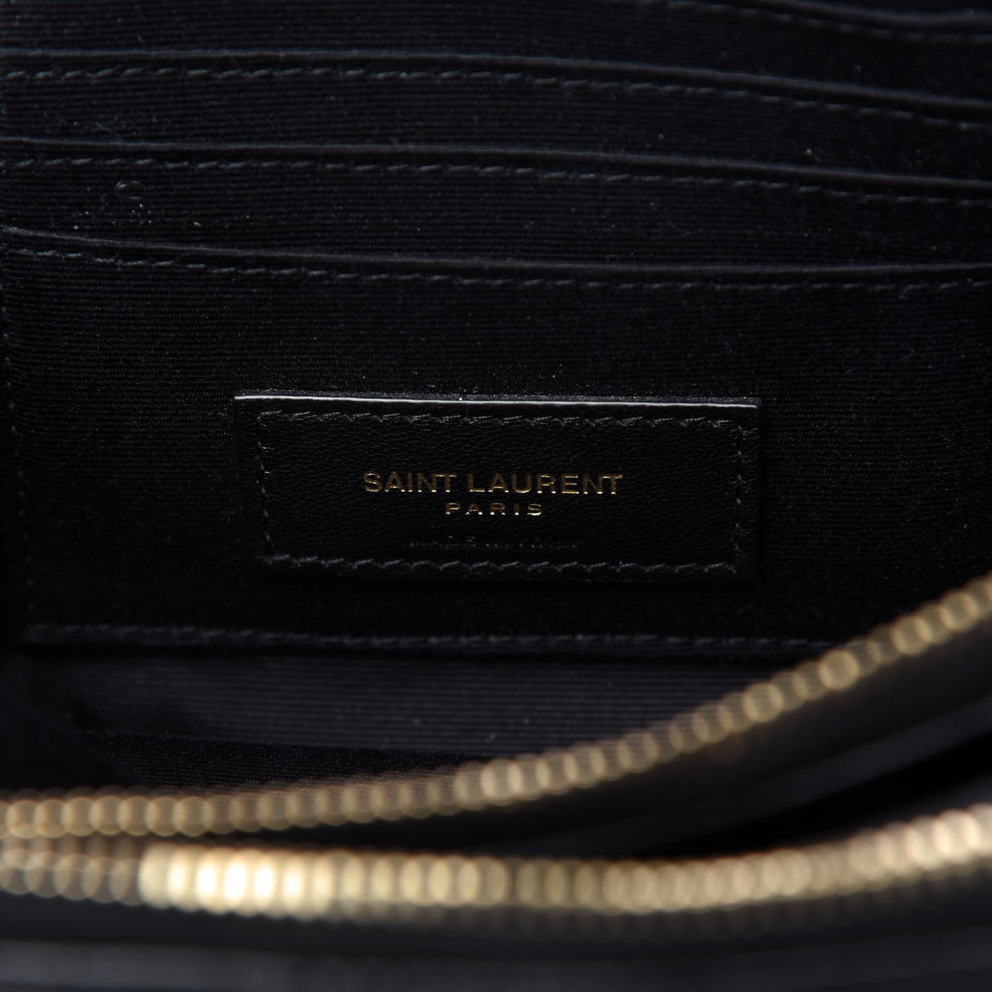 Grained Lambskin Quilted Mini Becky Double Zip Bag Black