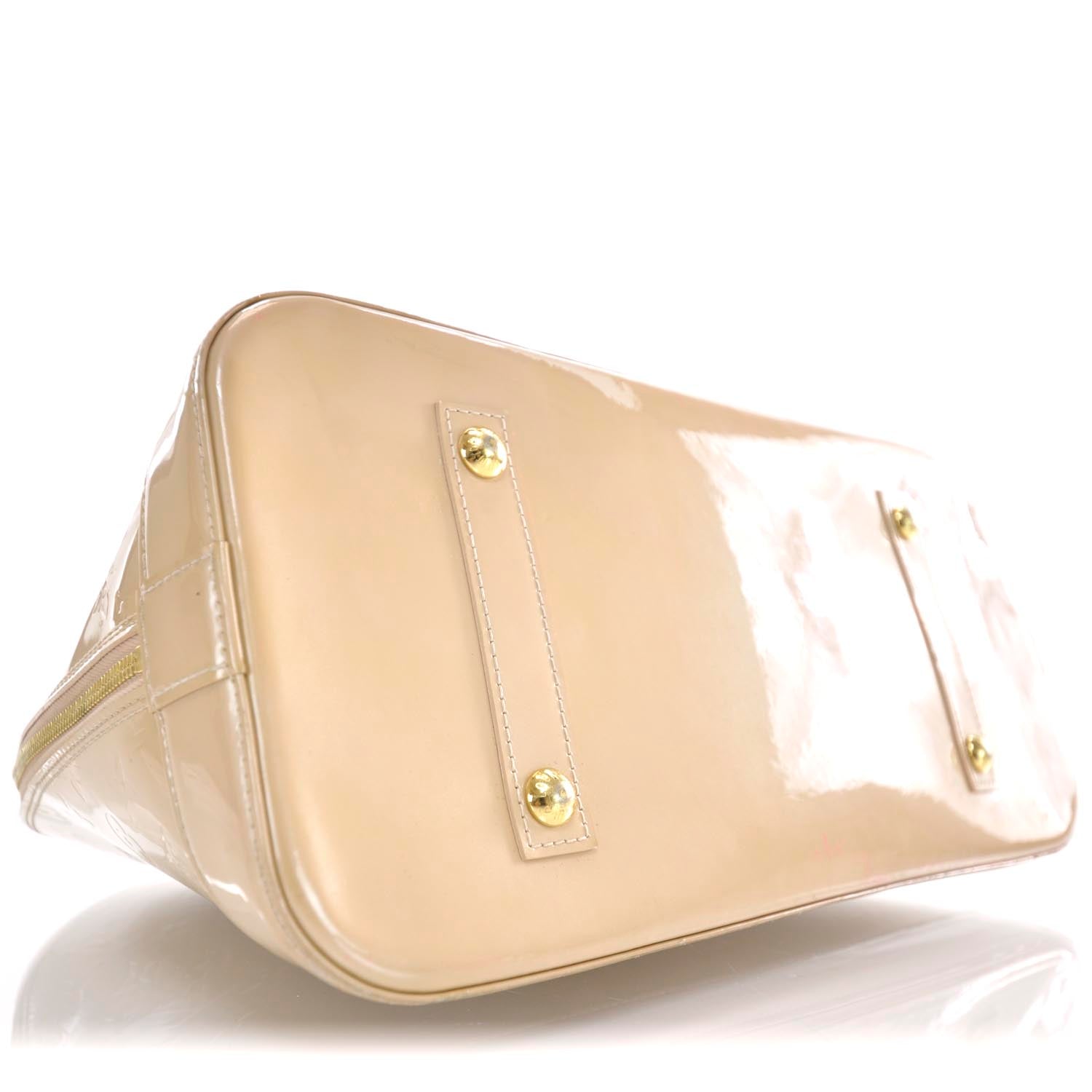 Louis Vuitton Vernis Alma MM Rose Florentin 6 of 10