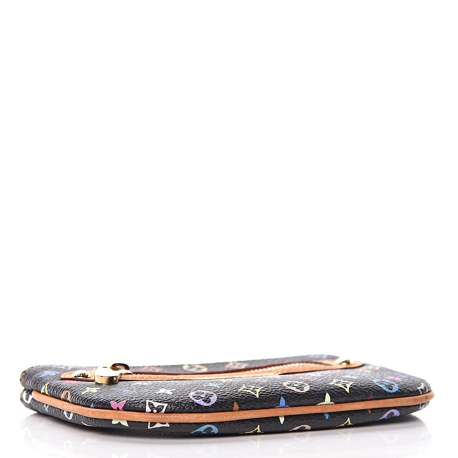 Louis Vuitton Monogram Multicolor Pochette Plate MM Black 4 of 6