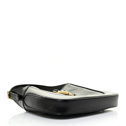Gucci Boarded Dyana Lux Calfskin Small Jackie 1961 Hobo Black 4 of 11