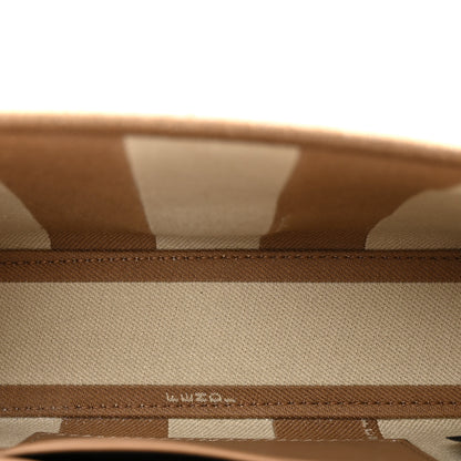 Fendi Fabric Jacquard FF 1974 Mini Baguette Beige 5 of 10