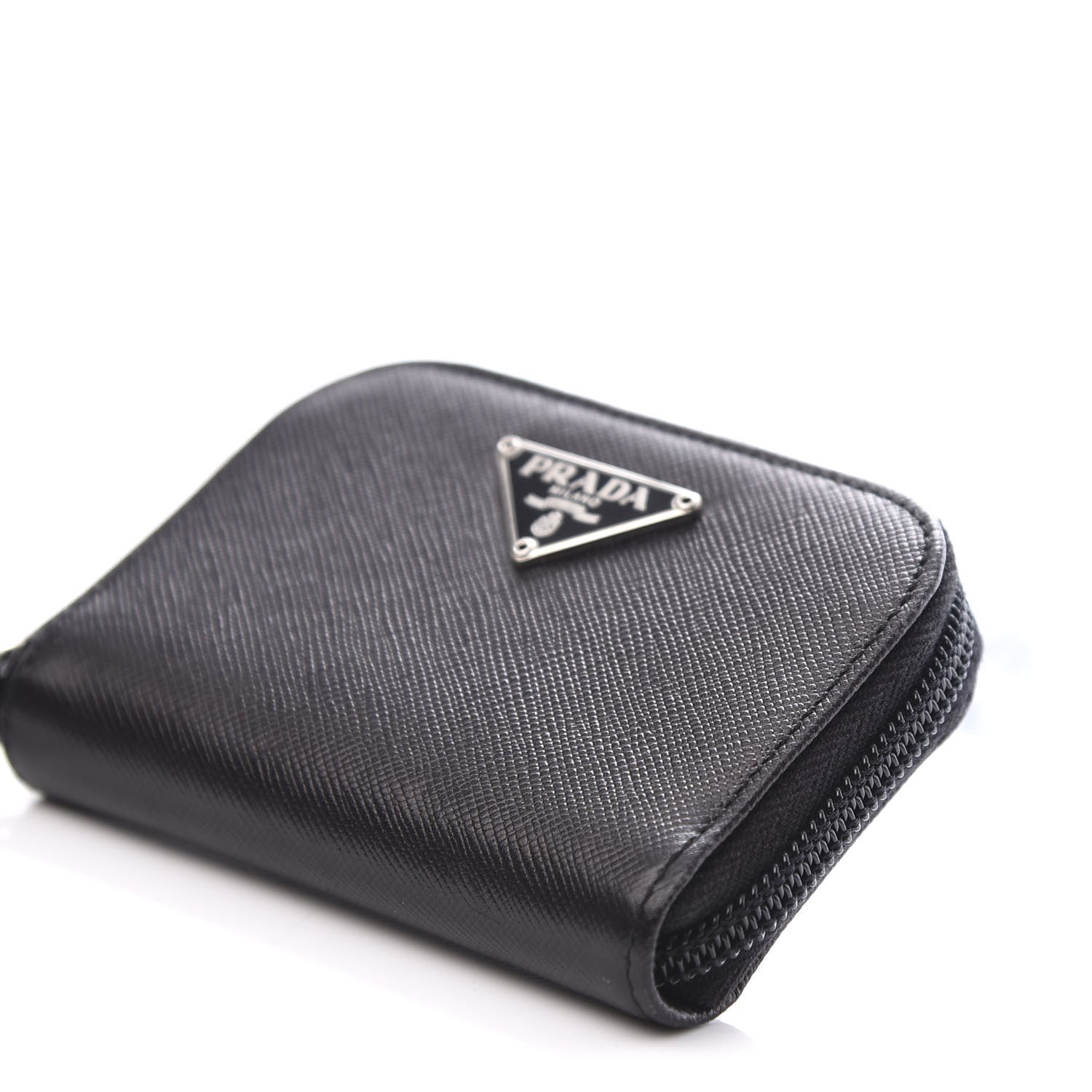 Prada Saffiano Coin Purse Black 8 of 8