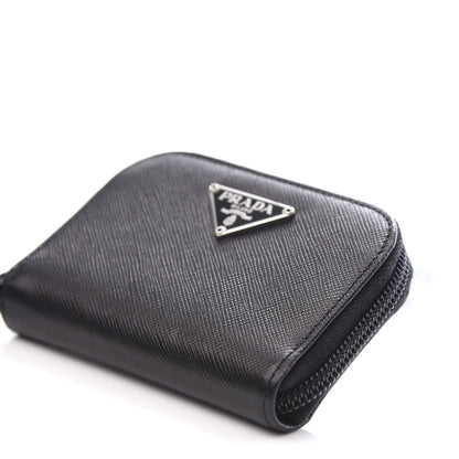 Prada Saffiano Coin Purse Black 8 of 8