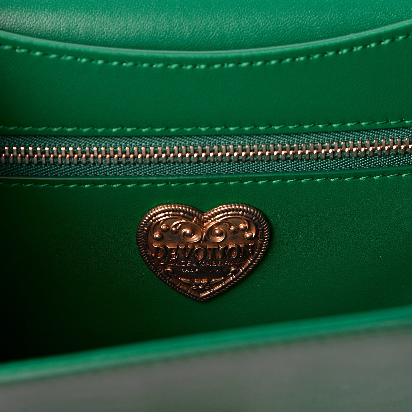 Nappa Devotion Crossbody Bag Green