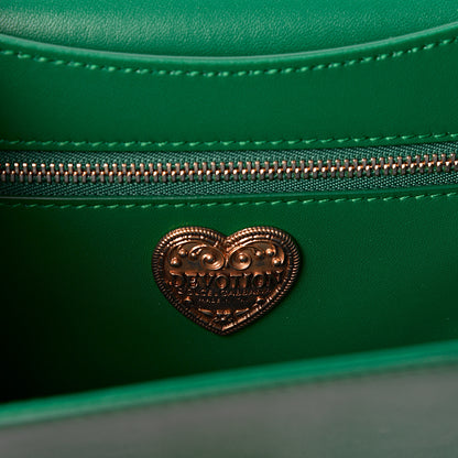 Dolce & Gabbana Nappa Devotion Crossbody Bag Green 5 of 10