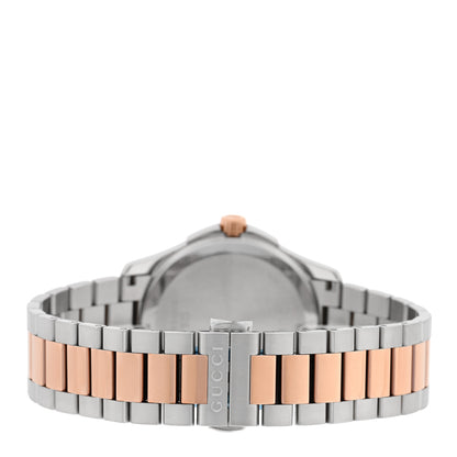 Gucci Stainless Steel 38mm G-Timeless Two Tone Quartz Watch 3 of 5
