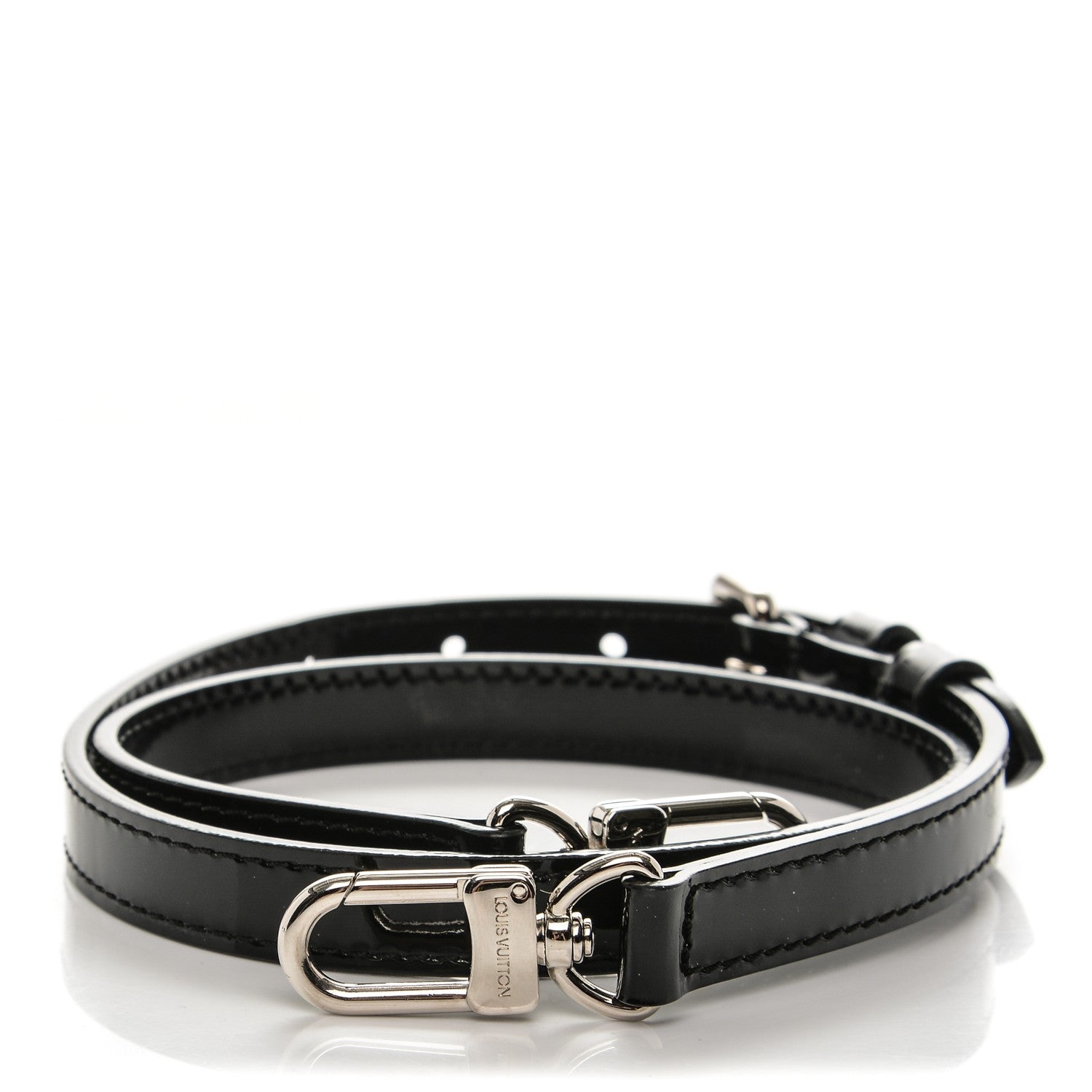 Louis Vuitton Electric Epi 16mm Adjustable Shoulder Strap Black 1 of 4