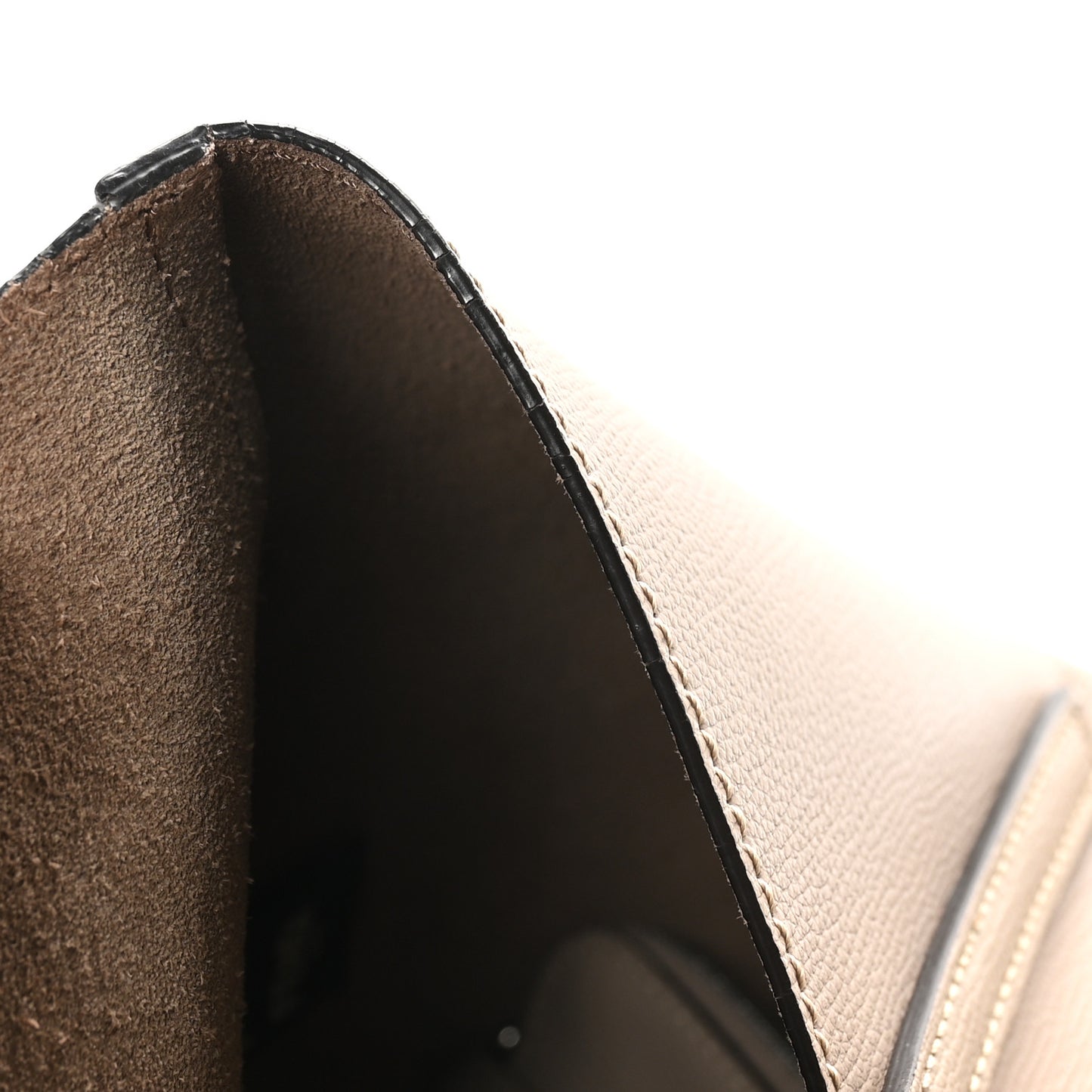 Vitello Vienna Enamel F is Fendi Shopping Tote Tortora Taupe