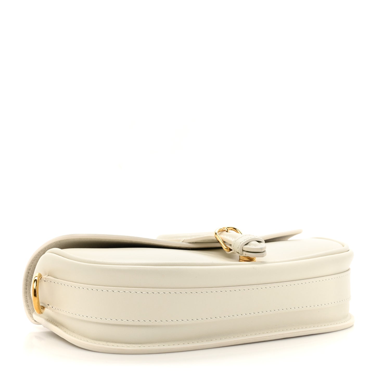 Box Calfskin East West Bobby Bag Latte