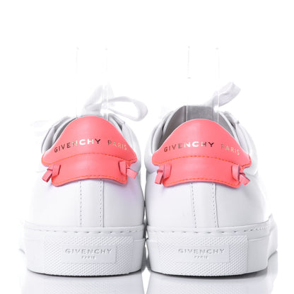 Givenchy Calfskin Womens Urban Street Sneakers 40 White Neon Pink 5 of 8