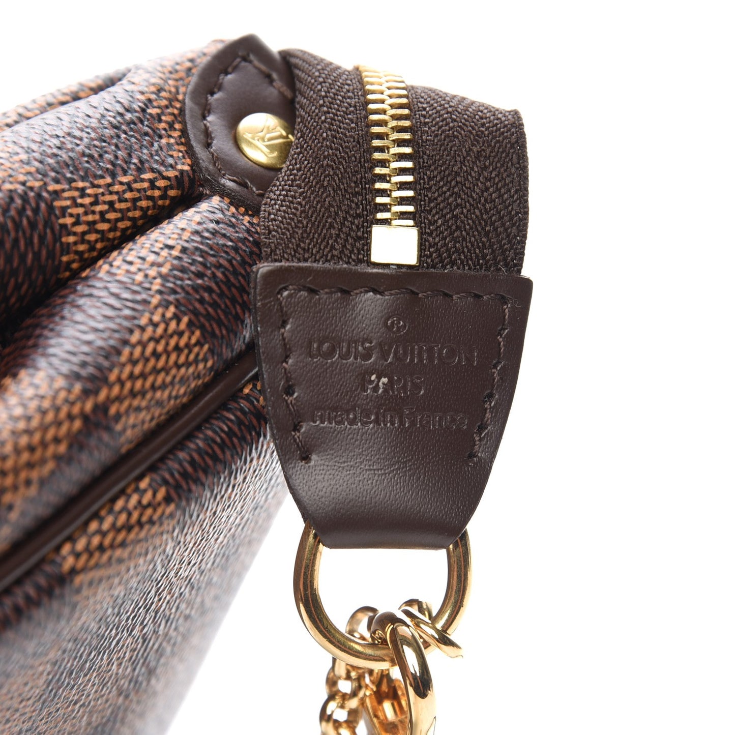 Damier Ebene Eva Clutch