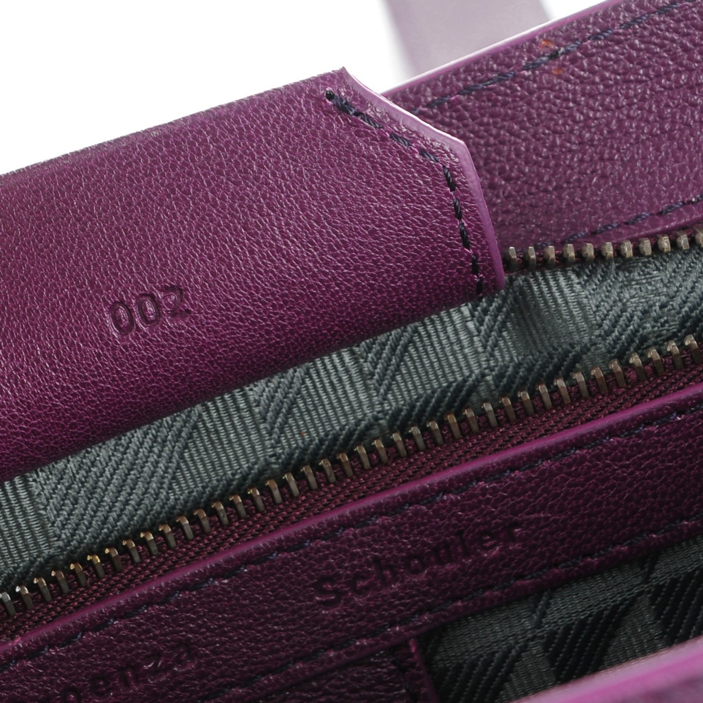 Lambskin Medium PS1 Satchel Grape Jam