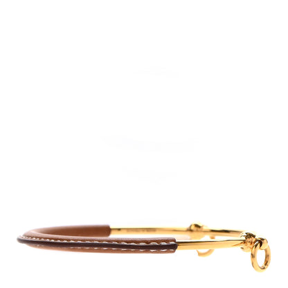 Hermes Barenia Loop 2 Bracelet M Fauve 3 of 6