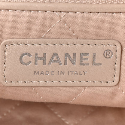 Chanel Shiny Calfskin Quilted Chanel 22 Backpack Beige 6 of 10