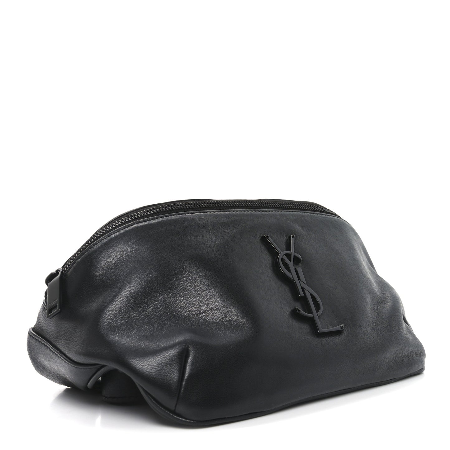 Calfskin Monogram Belt Bag Black