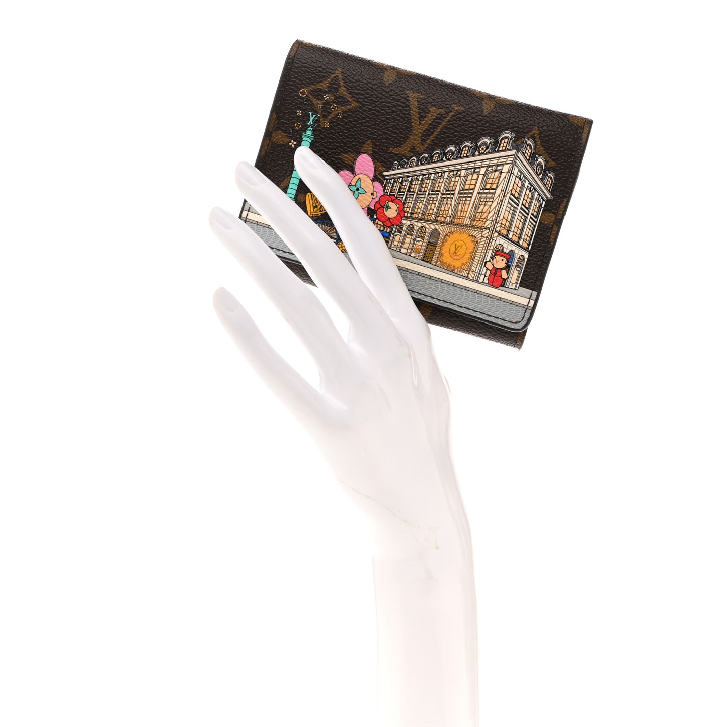 Monogram 2022 Christmas Animation Paris Victorine Wallet Pink