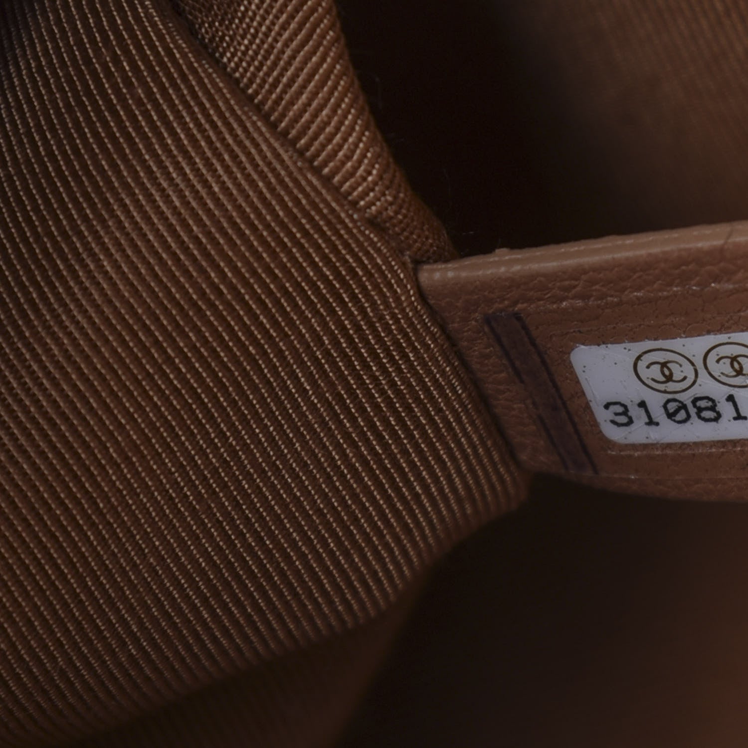 Chanel Lambskin Quilted Large 19 Flap Brown 9 of 10