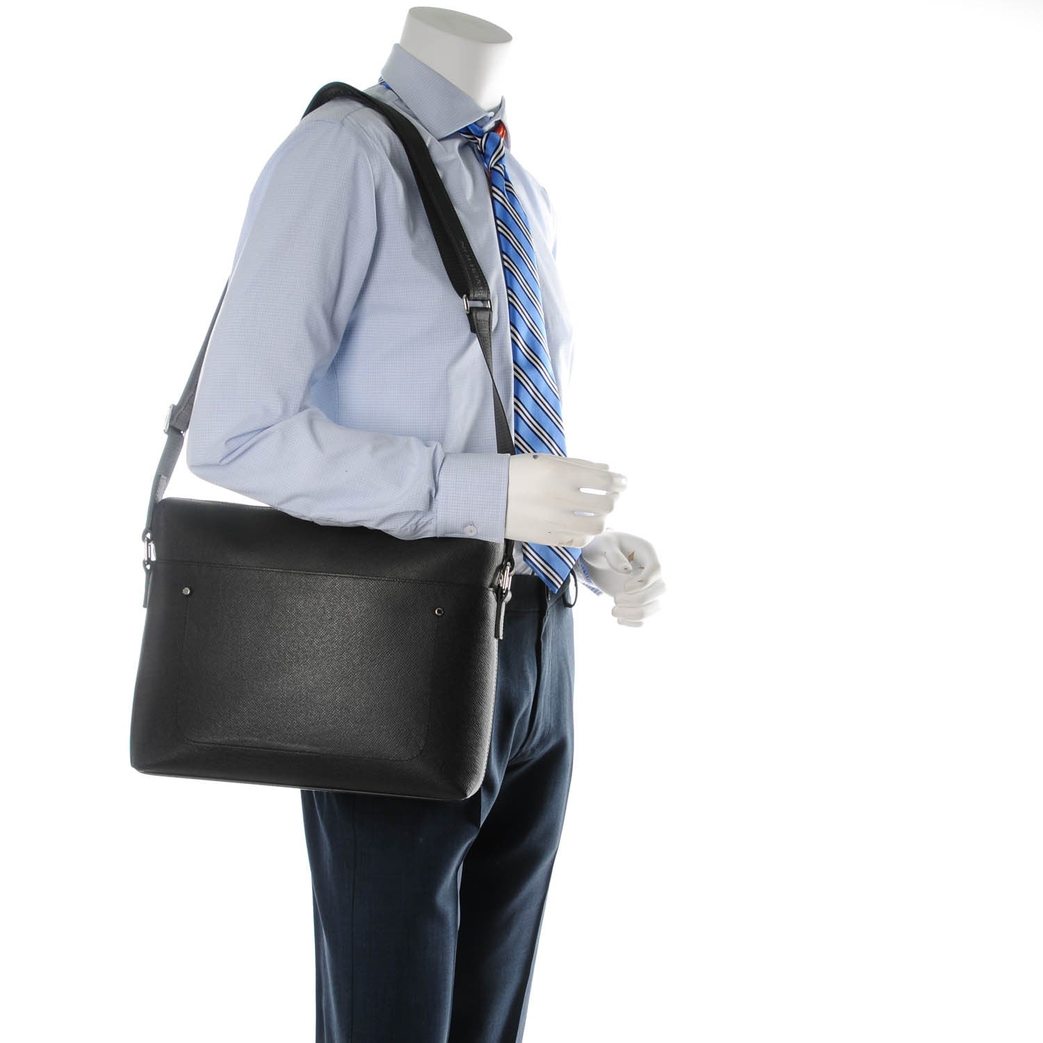 Louis Vuitton Taiga Grigori MM Messenger Ardoise 2 of 7