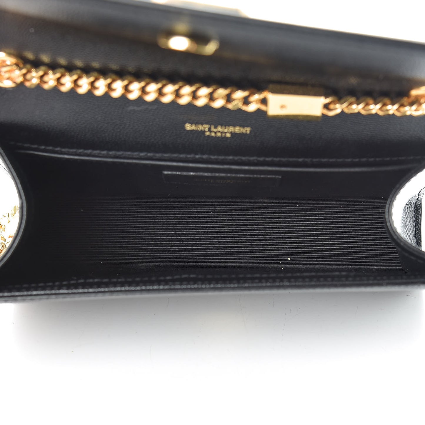 Grain De Poudre Small Monogram Kate Satchel Black