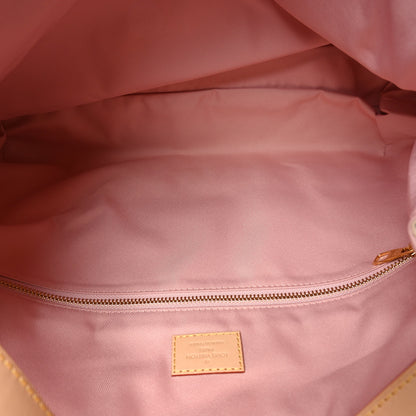 Louis Vuitton Damier Azur Graceful MM Rose Ballerine 4 of 8