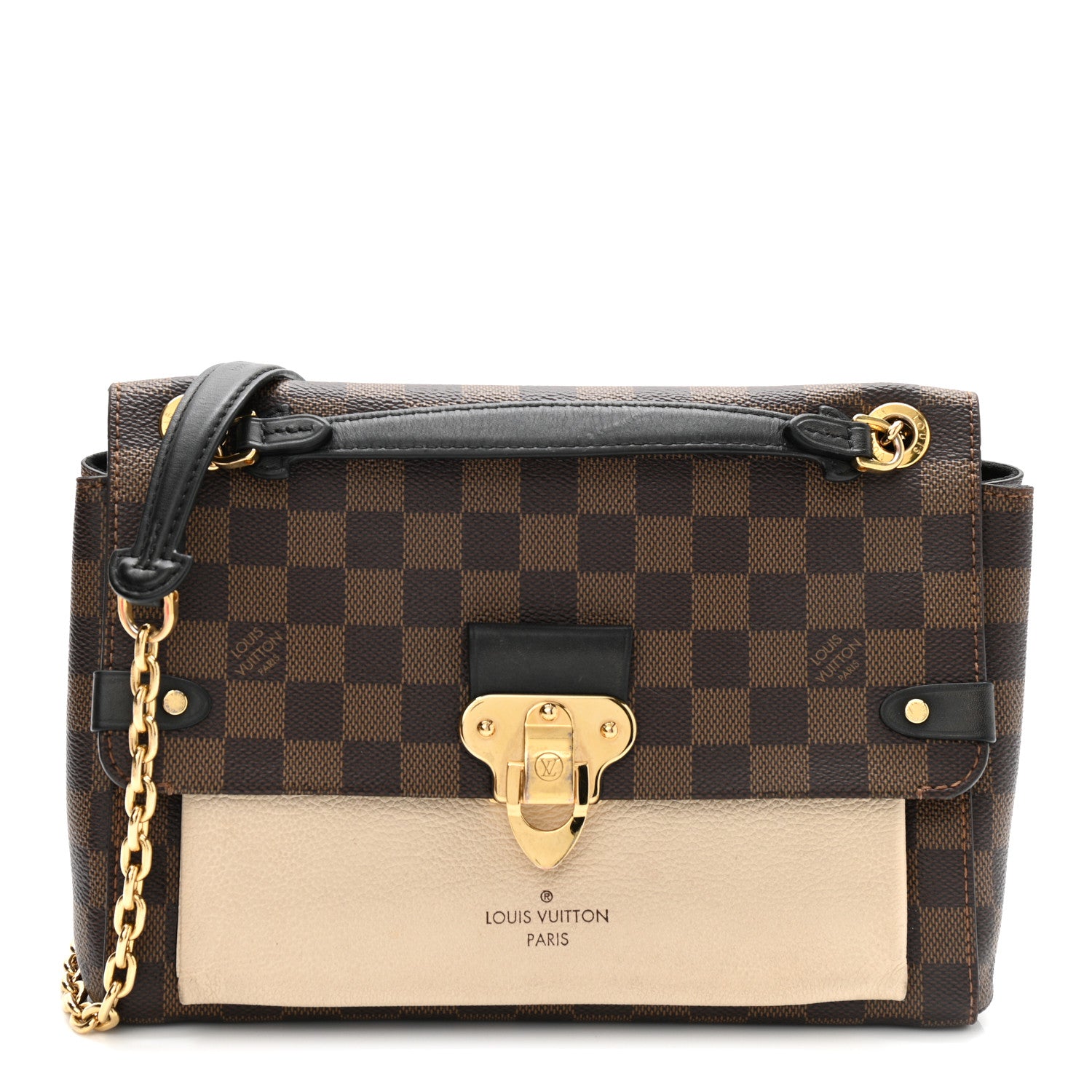 Louis Vuitton Damier Ebene Vavin PM Creme 2 of 23