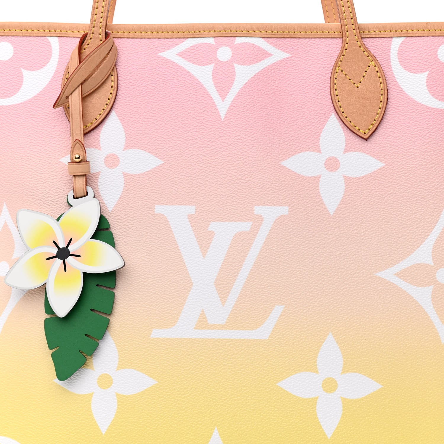 Louis Vuitton Monogram Giant By The Pool Neverfull MM Light Pink 8 of 10