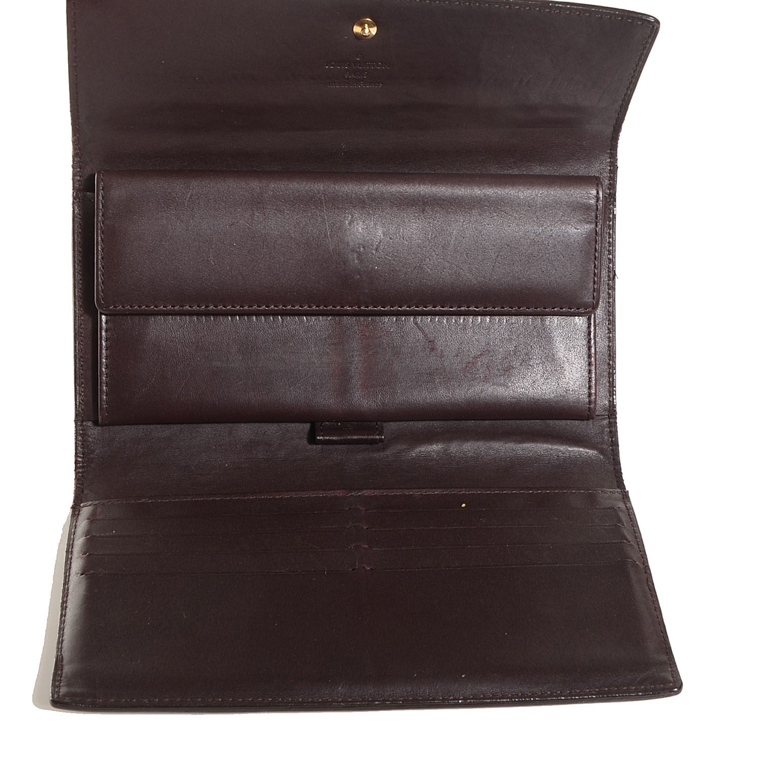 Louis Vuitton Vernis Porte Tresor International Wallet Amarante 5 of 7
