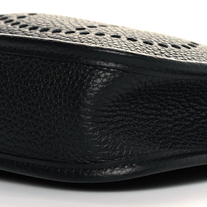 Hermes Taurillon Clemence Evelyne TPM Black 9 of 10