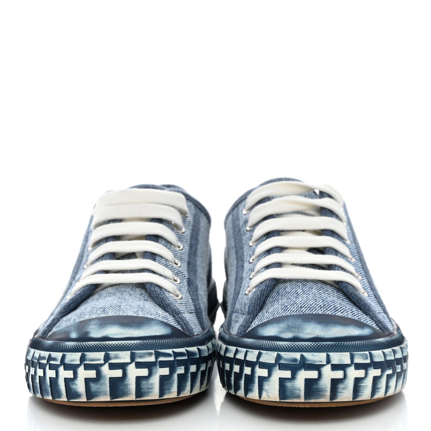 Denim Logo Rose Embroidered Womens Domino Low Top Sneakers 36 Denim White