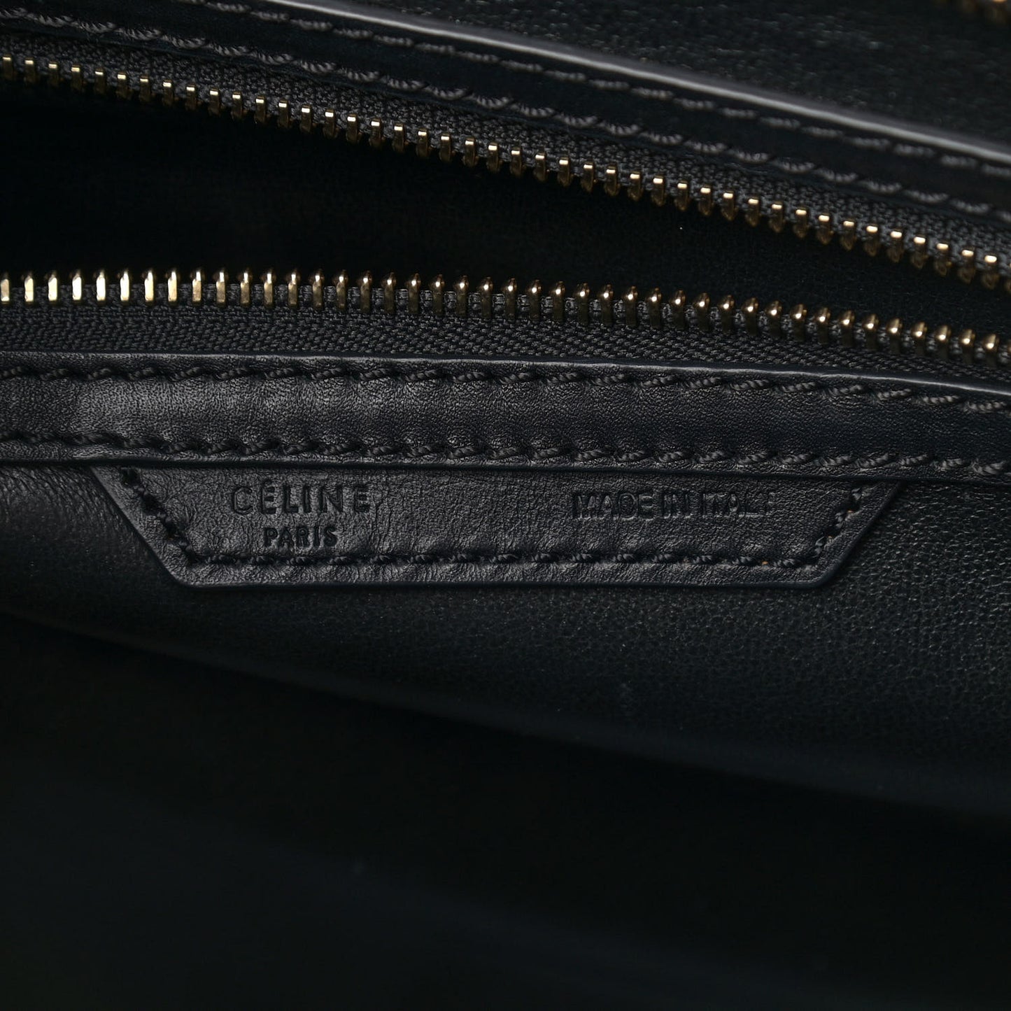 Smooth Calfskin Mini Luggage Black