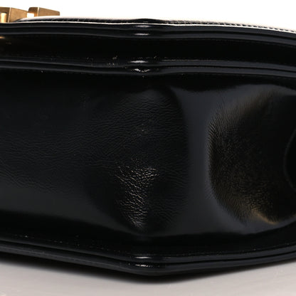 Chanel Metallic Glazed Calfskin Medium Boy Flap Black Gold 10 of 10