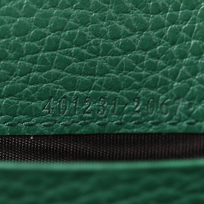 Gucci Calfskin Mini Dionysus Chain Wallet Emerald 9 of 12