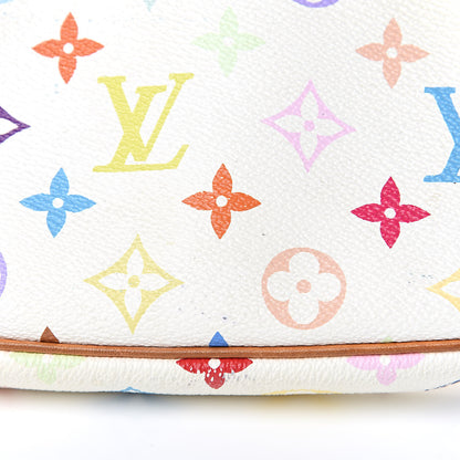 Louis Vuitton Monogram Multicolor Pochette Accessories White 14 of 15
